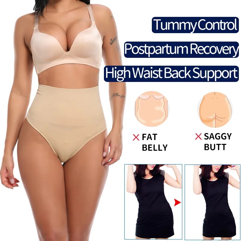 High Waist Tummy Control Panties